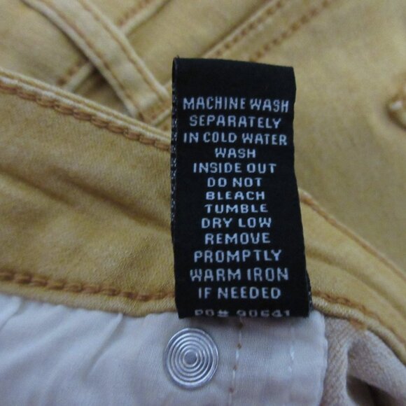 Celebrity Pink Junior Capri Sz 15/32 Mid Rise Ankle Skinny 5-Pocket Harvest Dark - Picture 6 of 7